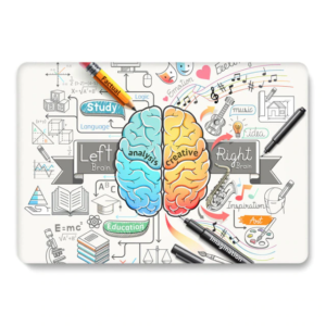 Coque de protection pour MacBook - Cerveau